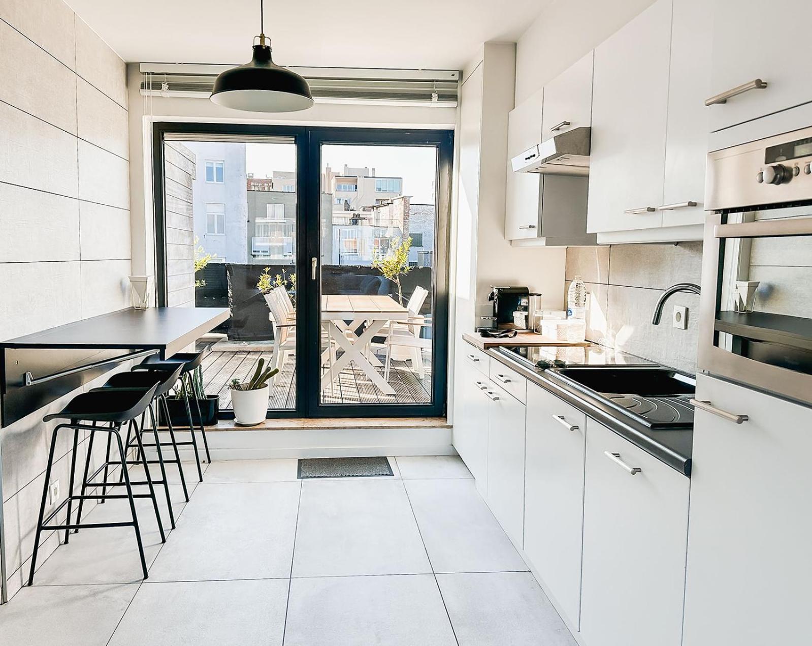 Modern Appartement Centrum Oostende Met Enorm Dakterras Екстер'єр фото