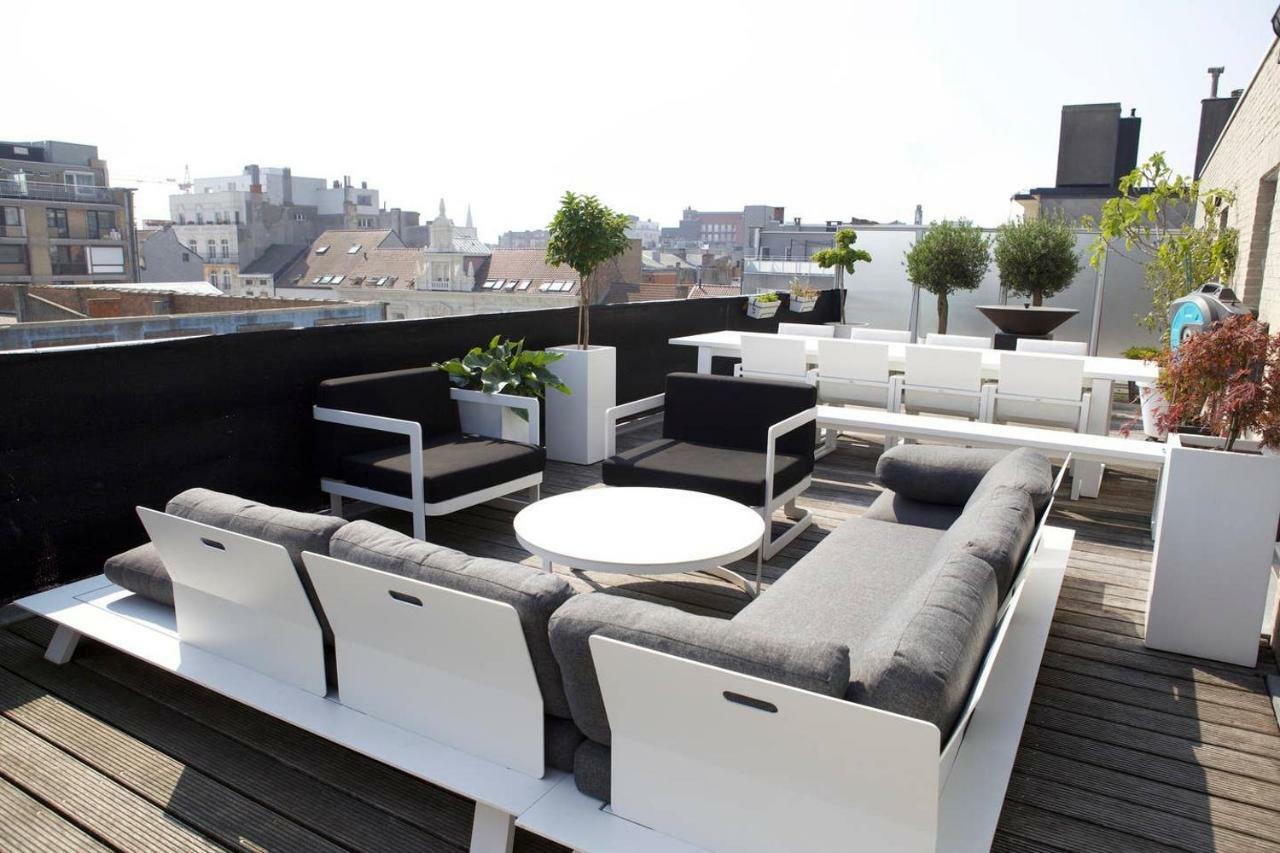 Modern Appartement Centrum Oostende Met Enorm Dakterras Екстер'єр фото